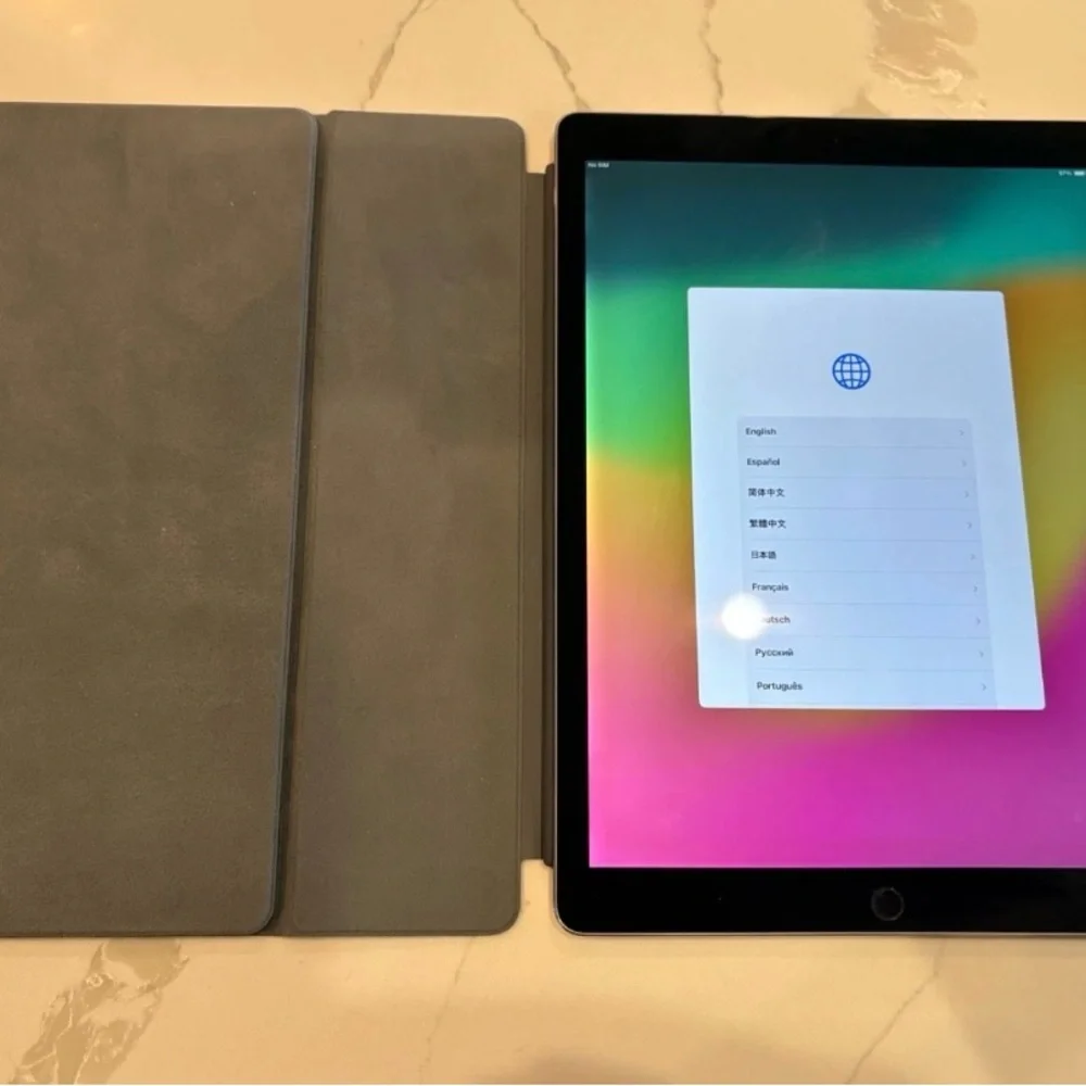 Apple iPad Pro 12.9-inch (2nd gen) 64 GB, Wi-Fi + 4G unlocked (bundled)case/pen